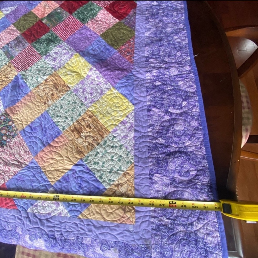 Colorful Patchwork Quilt - Picture 5 of 6